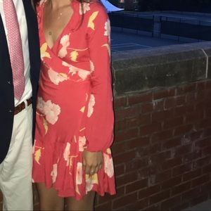 Billabong Floral Wrap Dress